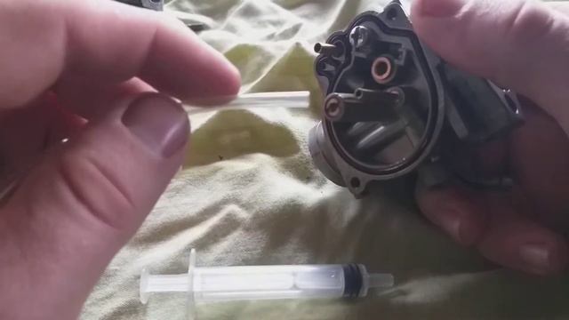 Хонда такт 24 не держыт холостой ход, основная причина. Жыклер холостого хода! смотреть онлайн