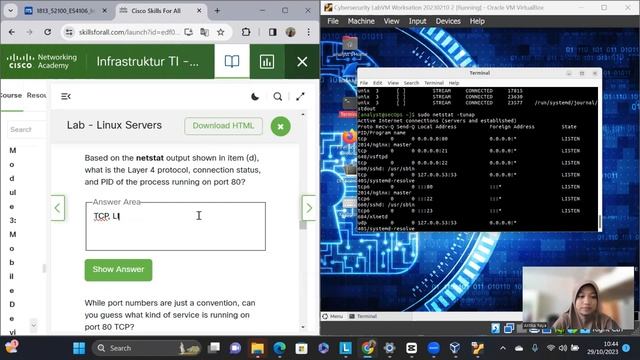 2.3.6 Lab - Linux Servers | Antika R. смотреть онлайн