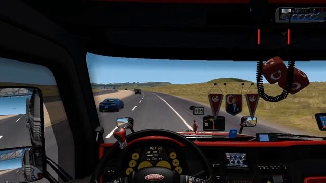 American Truck Simulator -=-тест на слабеньком железе 3 GB оперативы смотреть онлайн