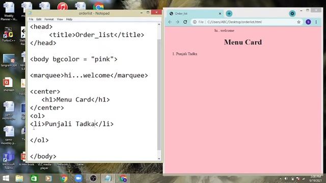 #samirsir ktsoftware #ordered list and unordered list in html #html order list #unorder list in htm смотреть онлайн