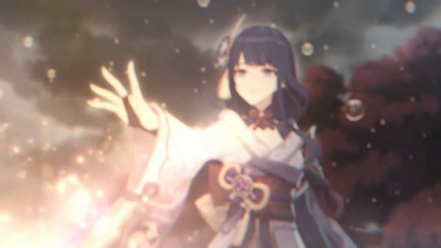 Raiden Shogun Nightmare Trailer with Kujou Sara's Theme "Will of Thunder" | Genshin Impact смотреть онлайн