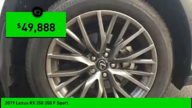2019 Lexus RX 350 350 F Sport Used STK171167 смотреть онлайн