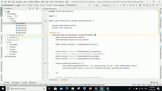 How to edit package name and icon of your App (Doc Scanner pro) in Android Studio |D 4 Developer| смотреть онлайн