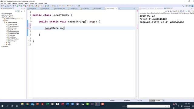 Java time date смотреть онлайн