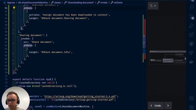 Share documents in React Native with XState and Expo смотреть онлайн