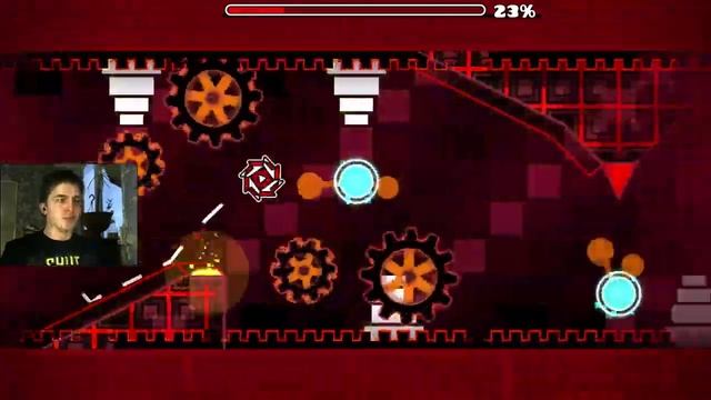 NINE CIRCLES. СВЫШЕ 7000 ПОПЫТОК. ДОЛГОЖДАННОЕ ПРОХОЖДЕНИЕ НА 100%/GEOMETRY DASH №14 смотреть онлайн