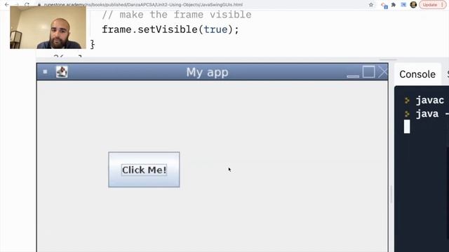 2.16 Java Swing GUIs | CSAwesome APCSA Java смотреть онлайн