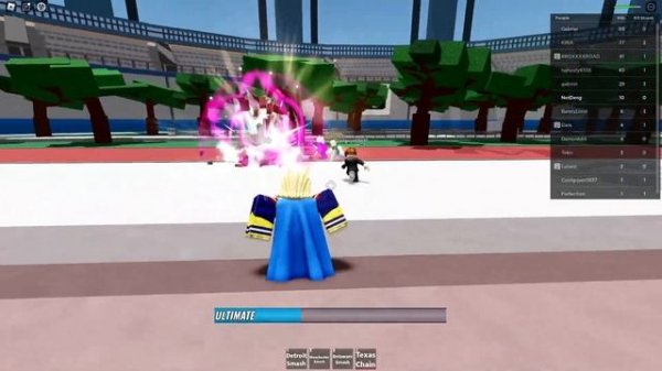 ALL MIGHT in Heroes Battlegrounds DESTROYS (ROBLOX)