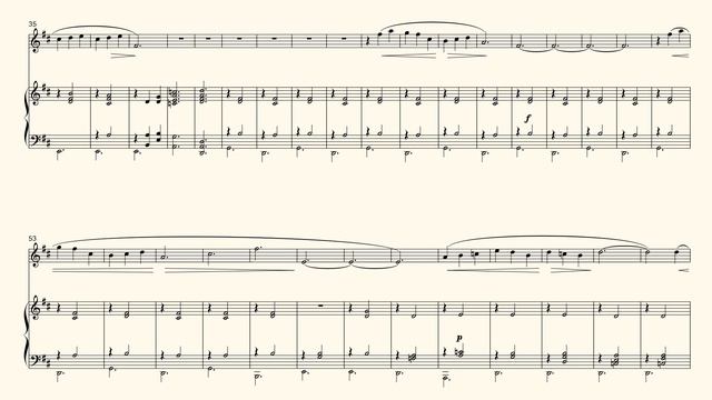 GYMNOPÉDIE N.1 - Erik Satie - Violin Sheet Music