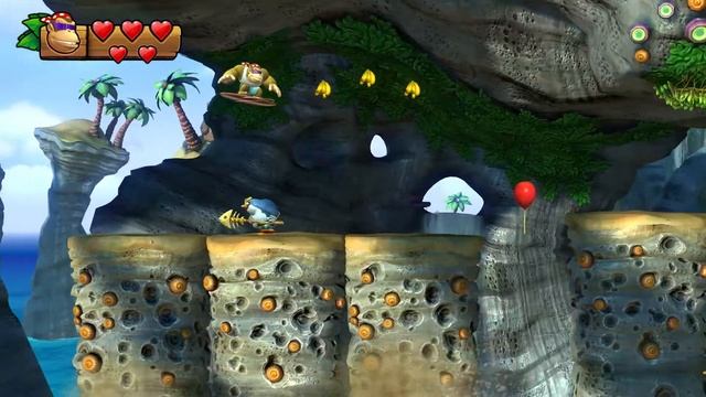 Donkey Kong Country Tropical Freeze playthrough pt24 "Sea Stack Attack" смотреть онлайн