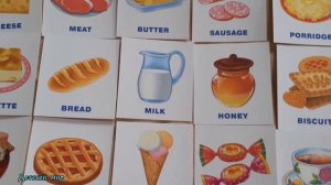 Food in English. Еда на английском языке для детей #food