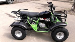 ATV Механик, в новом цвете. Стальной «кузнечик».