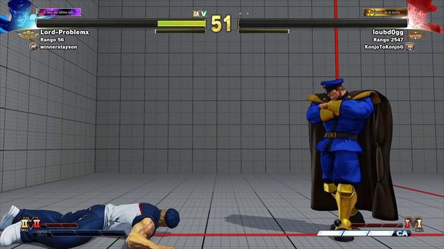 SFV CE Porblem X ( Bison / Dictator ) vs loubd0gg ( G ) STREET FIGHTER V CHAMPION EDITION смотреть онлайн