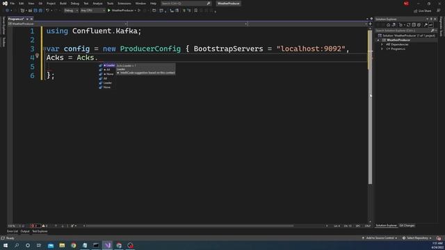 Apache Kafka - 2022 Edition [.NET 6 Consumer and Producer, Docker containerized Kafka services] смотреть онлайн