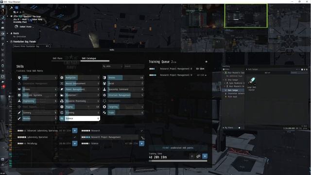 Eve online - skill farming session (x4 playback) смотреть онлайн