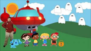 Little Einsteins Blues Clues 1st clue from A Little Einsteins Halloween