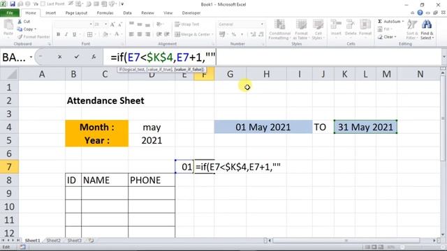 ?? Fully Automated Attendance Sheet in Excel смотреть онлайн