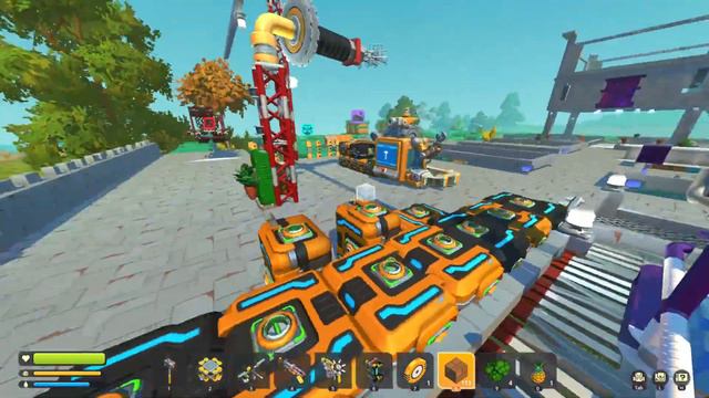 скрап механик ВЫЖИВАНИЕ Строю прицеп для бур-машины  ,Scrap Mechanic, СОЛО!!! #scrapmechanic