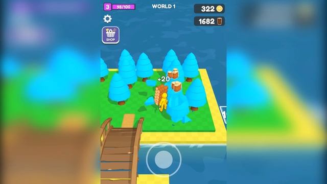 ЭВОЛЮЦИЯ ЛЕСОРУБА, МАКСИМАЛЬНЫЙ УРОВЕНЬ! | Craft Island смотреть онлайн