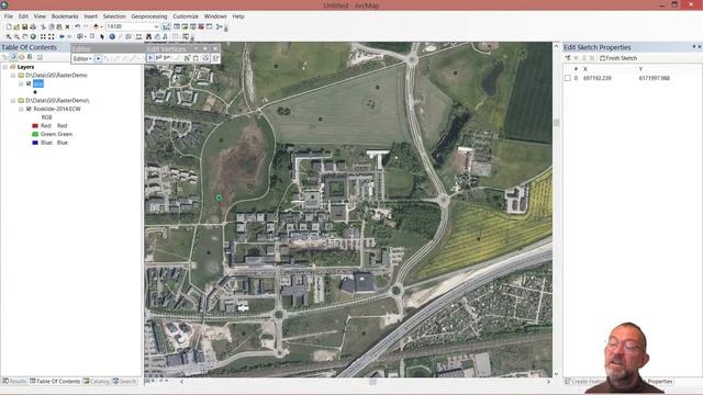 Preparing a paper map for data collection and later scanning using ArcMap смотреть онлайн
