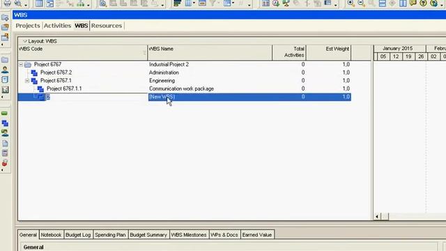 Primavera P6 Create multiple levels of a WBS Hierarchy смотреть онлайн