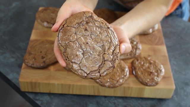 Самое вкусное печенье в моей жизни! Супер шоколадное ПЕЧЕНЬЕ БРАУНИ смотреть онлайн