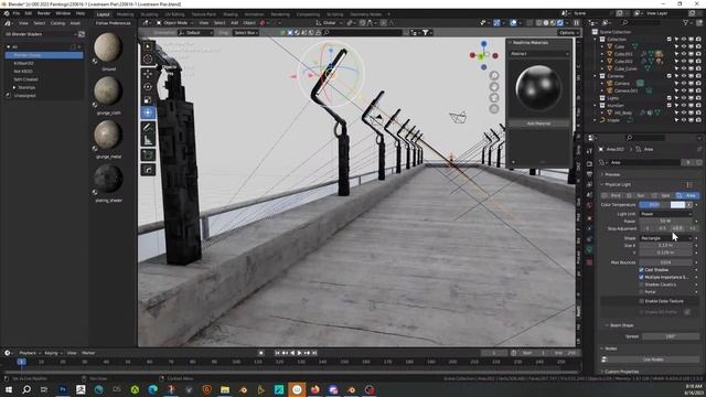 Sci-Fi Pier in Blender смотреть онлайн