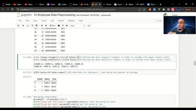 08-Data preprocessing practices using python, 2022 смотреть онлайн