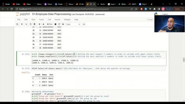 08-Data preprocessing practices using python, 2022