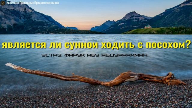 ЯВЛЯЕТСЯ ЛИ СУННОЙ ХОДИТЬ С ПОСОХОМ? смотреть онлайн
