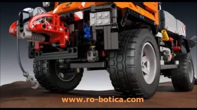 LEGO Technic - Camión 4x4 multipropósito UNIMOG U400 Mercedes-Benz смотреть онлайн