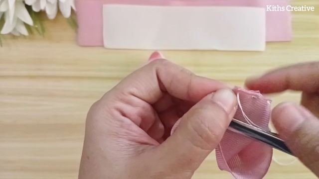 TUTORIAL HOW TO MAKE BEAUTIFUL BOW USING RIBBON EASY ? DIY RIBBON BOW ? RIBBON CRAFT смотреть онлайн