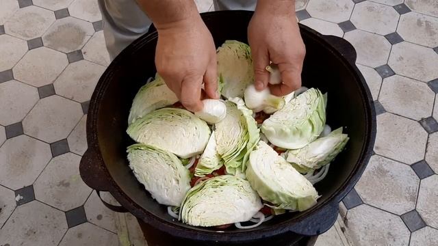 Все закинули В КАЗАН И ЗАБЫЛИ И. Ужин для Ленивых. ДЫМЛЯМА узбекская в казане смотреть онлайн
