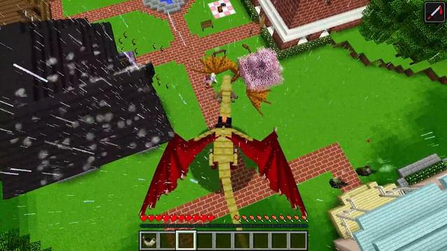 I Survived 100 DAYS as a DRAGON QUEEN in Minecraft! смотреть онлайн