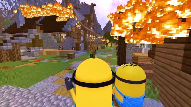 SURVIVAL in MAZE of GARTEN OF BANBAN & ROBLOX DOORS & 100 NEXTBOTS in MINECRAFT animation gameplay смотреть онлайн