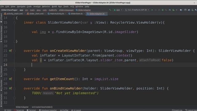 Android infinte Auto Image slider using viewPager2\How to auto-scroll viewPager2 in Android kotlin смотреть онлайн