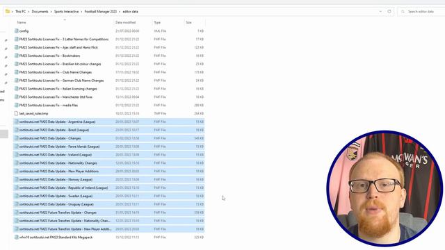 PLAY The January Transfer Update On FM23 TODAY - Football Manager Data Update Installation Tutorial