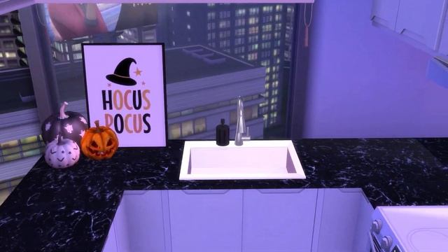 SIMS 4 | HALLOWEEN DAY CITY GIRL APARTMENT ?? 1312 21 CHIC STREET | DL + CC | STOP MOTION смотреть онлайн