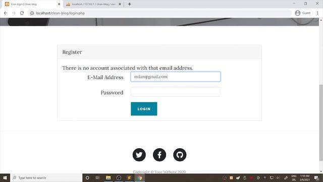 Part 8 - User login - OOP PHP PDO смотреть онлайн