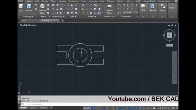 AUTOCAD DRAWING 3D FOR BEGINNERS//AUTOCAD LEARNING 3d смотреть онлайн