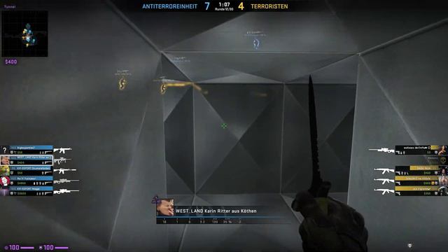 CSGO Karin goes wild Nuke смотреть онлайн