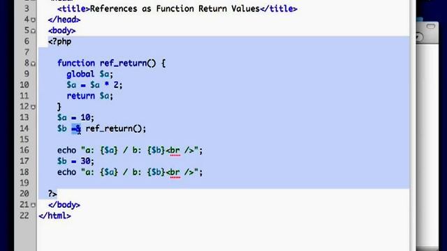 02 09 Using references as function return values смотреть онлайн
