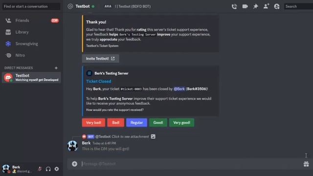 The BEST Ticket System | Logs, Panels, Buttons, Menus, Rating | Bot Designer For Discord: Guide! DB смотреть онлайн