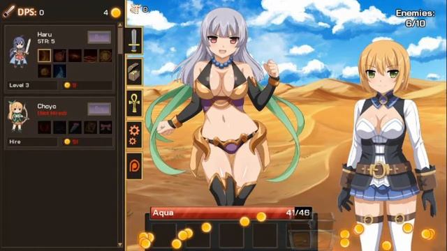 Gather 'Round and Avoid: Sakura Clicker смотреть онлайн