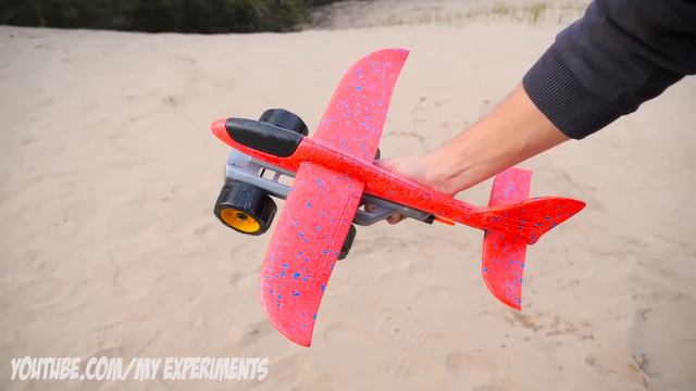 Experiment: Rocket powered RC Drone ! смотреть онлайн