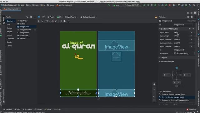Design Splash Screen Android App (Index Of Alquran) with Kotlin - Part 1 смотреть онлайн