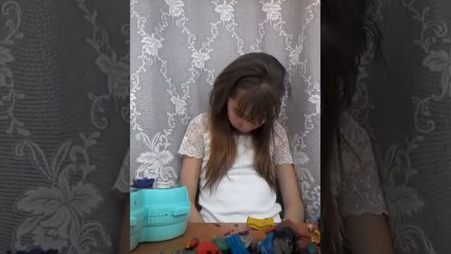 Леплю из пластилина тортик!! смотреть онлайн