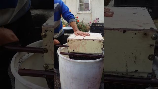 Дробилка Гребнеотделитель винограда смотреть онлайн