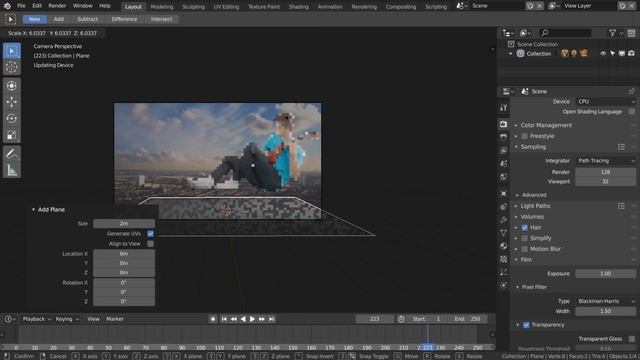 Blender 2.8 VFX Tutorial | Green Screen смотреть онлайн