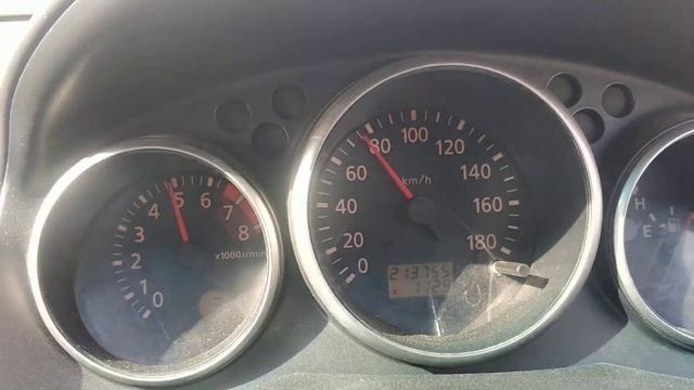 Разгон 0-100 nissan wingroad qr20de CVT acceleration смотреть онлайн